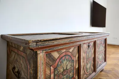 TV/Unterhaltungsangebot in der Unterkunft Altes Schloss - Boutique Ferienwohnung