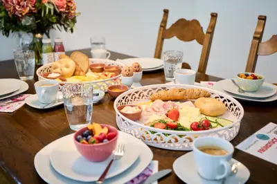 Essen in der Ferienwohnung oder in der Nähe