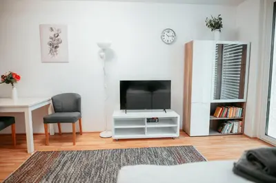 TV/Unterhaltungsangebot in der Unterkunft Vienna Danube Apartment 45