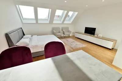 TV/Unterhaltungsangebot in der Unterkunft Vienna Lotus Apartments