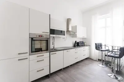 Küche/Küchenzeile in der Unterkunft Central, modern, big apartment