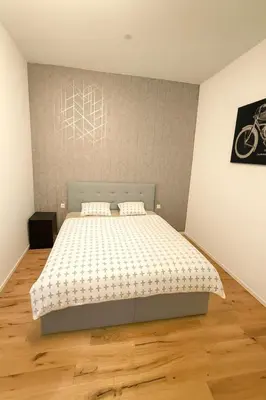 Ein Bett oder Betten in einem Zimmer der Unterkunft RRooms City Smart A