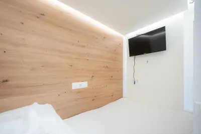 TV/Unterhaltungsangebot in der Unterkunft Robin Wood Capsule Hostel