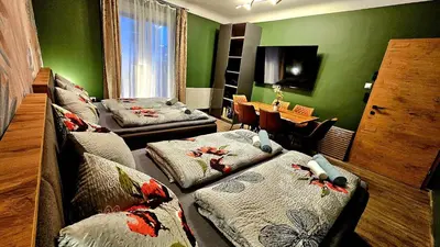 Ein Bett oder Betten in einem Zimmer der Unterkunft Boutique Apartments Vienna - Premium 1