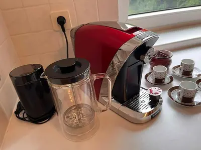 Kaffee-/Teezubehör in der Unterkunft Appartment Weitblick