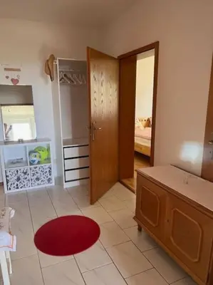 Ein Bett oder Betten in einem Zimmer der Unterkunft Appartment Weitblick