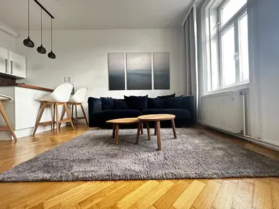 Ein Sitzbereich in der Unterkunft Luxury 3 bedroom apartment near Schönbrunn Palace