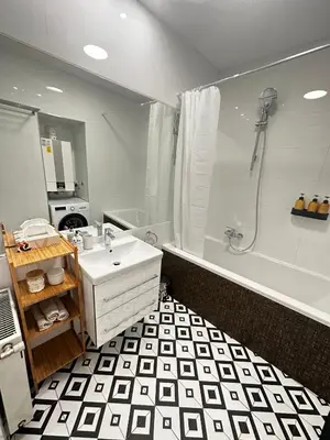 Ein Badezimmer in der Unterkunft Luxury 3 bedroom apartment near Schönbrunn Palace