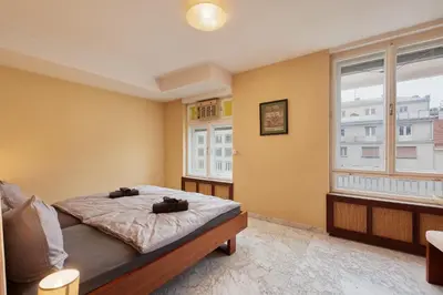 Grundriss der Unterkunft Vienna Prestige Central Luxury Haven w Free Parking and SAUNA