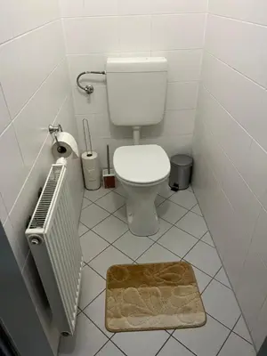 Ein Badezimmer in der Unterkunft Anna Luxury Apartment