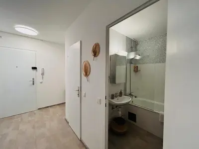 Ein Badezimmer in der Unterkunft Appartment near Schönbrunn