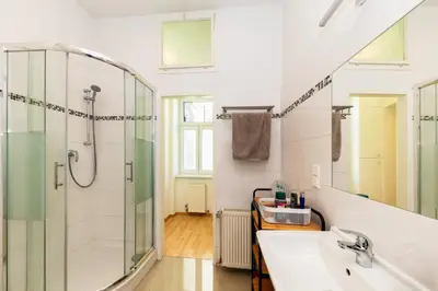 Ein Badezimmer in der Unterkunft Yppen Apartment WohnMa