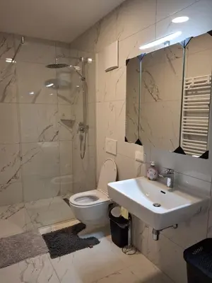 Ein Badezimmer in der Unterkunft 3 Zimmer Wohnung