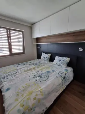 Ein Bett oder Betten in einem Zimmer der Unterkunft 3 Zimmer Wohnung