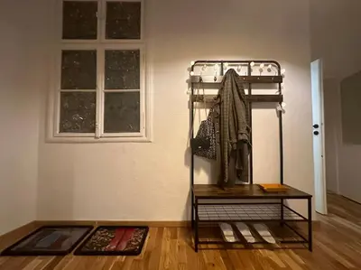Ein Bett oder Betten in einem Zimmer der Unterkunft Klimatisierter Wiener Altbauflair im Zentrum Wiens
