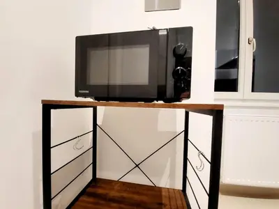 Küche/Küchenzeile in der Unterkunft Kienmayer Apartment Vienna