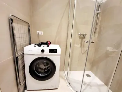 Ein Badezimmer in der Unterkunft Kienmayer Apartment Vienna