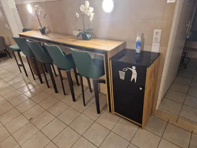 Küche/Küchenzeile in der Unterkunft Gent Apt