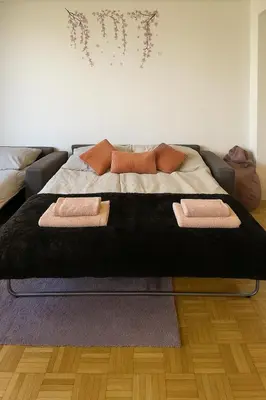 Ein Bett oder Betten in einem Zimmer der Unterkunft Big Family Apartment