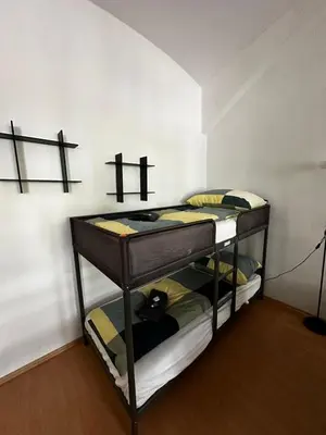 Ein Bett oder Betten in einem Zimmer der Unterkunft Spacious Austrian Style Apartment close to City Center Landstraße