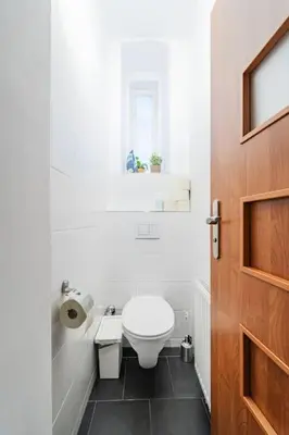 Ein Badezimmer in der Unterkunft 117 m² Near Nussdorferstrasse