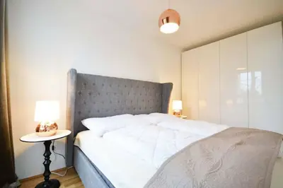 Ein Bett oder Betten in einem Zimmer der Unterkunft Vienna Residence, Donaustadt - United Nations #6251
