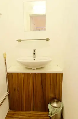 Ein Badezimmer in der Unterkunft Haus Gaaden