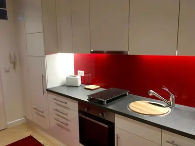 Küche/Küchenzeile in der Unterkunft Apartment Philadelphia Vienna
