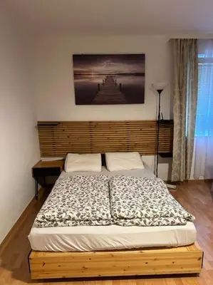 Ein Bett oder Betten in einem Zimmer der Unterkunft Apartment4 you