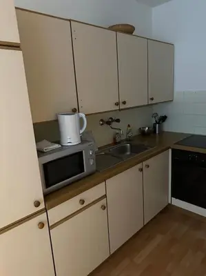Küche/Küchenzeile in der Unterkunft Apartment4 you