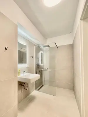 Ein Badezimmer in der Unterkunft Sievering18 A-B