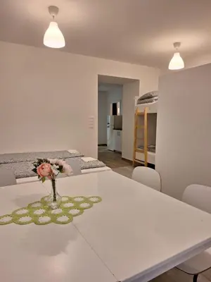 Ein Bett oder Betten in einem Zimmer der Unterkunft Augarten R19