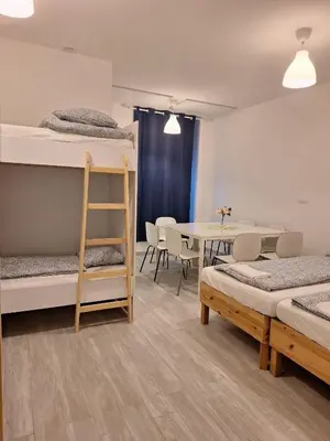 Ein Bett oder Betten in einem Zimmer der Unterkunft Augarten R19