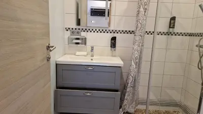 Ein Badezimmer in der Unterkunft Elegance Suiten Wien