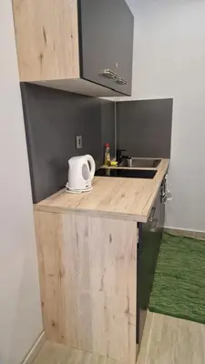 Küche/Küchenzeile in der Unterkunft Elegance Suiten Wien