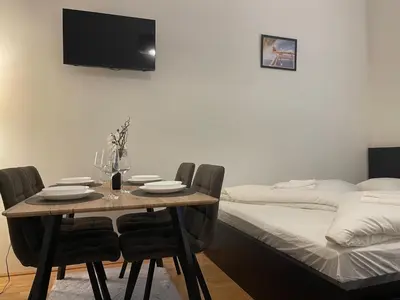 TV/Unterhaltungsangebot in der Unterkunft Cozy-5-Person apartment in Vienna 5