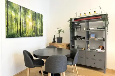 Grundriss der Unterkunft Green Prater City Apartment