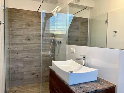 Ein Badezimmer in der Unterkunft Apartments4you