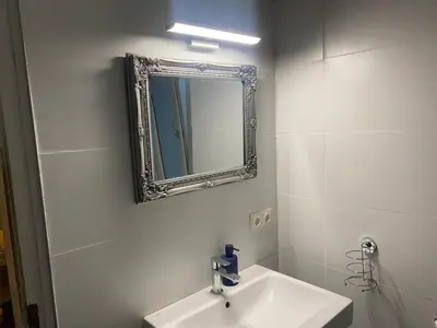Ein Badezimmer in der Unterkunft Casa Kruegelstein