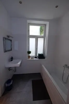 Ein Badezimmer in der Unterkunft Casa Kruegelstein