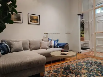 Ein Sitzbereich in der Unterkunft Casa Kruegelstein