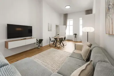 TV/Unterhaltungsangebot in der Unterkunft Stadtpark City Apartment is Calling - by 4ty3 Apartments