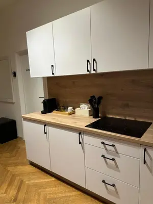 Küche/Küchenzeile in der Unterkunft DATRI Petite Suite 1 - 3