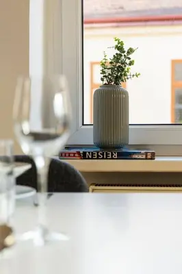 Grundriss der Unterkunft Savoir-Vivre in unserer zentralen Balkonwohnung