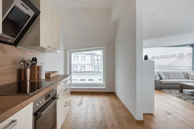 Grundriss der Unterkunft Top 12 Panorama Design Apartment