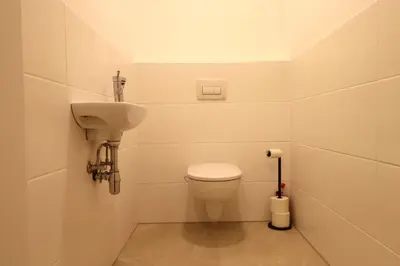 Ein Badezimmer in der Unterkunft Luxuriöses Duplex Apartment 130m2