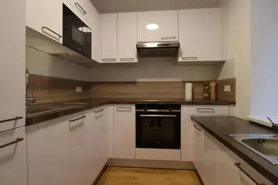 Küche/Küchenzeile in der Unterkunft Luxuriöses Duplex Apartment 130m2