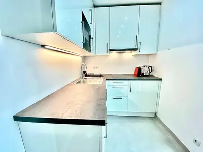 Küche/Küchenzeile in der Unterkunft Steiner Residences Vienna Rembrandt