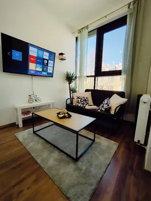 TV/Unterhaltungsangebot in der Unterkunft pretty apartment next to metro station