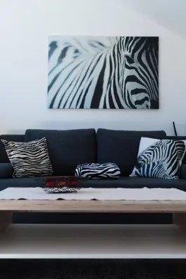 Ein Sitzbereich in der Unterkunft Gemütliches Apartment in Wien